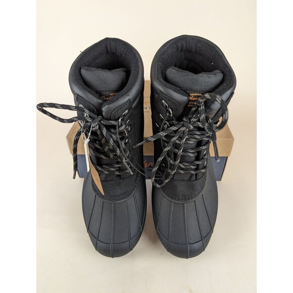 Weatherproof Vintage Joe Duck Boots Mens 11M Black Lace Up Outdoor Shoes MWB main image 10